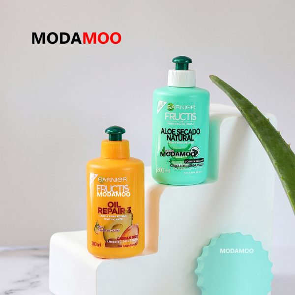 کرم مو گارنیر حاوی آلوئه ورا و پروتئین - تصویر 2