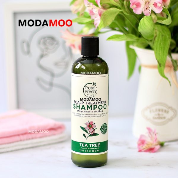 شامپو  درمانی ضدریزش و تقویت کننده مو پتال فرش مدل TeaTree  - تصویر 2