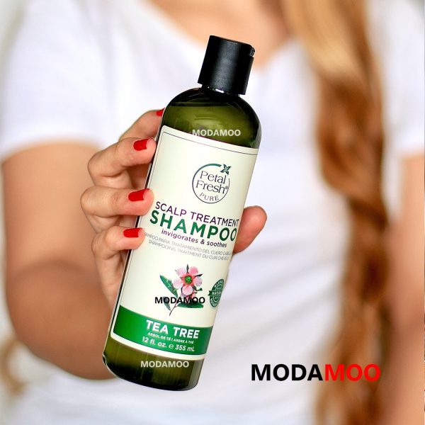 شامپو  درمانی ضدریزش و تقویت کننده مو پتال فرش مدل TeaTree  - تصویر 4
