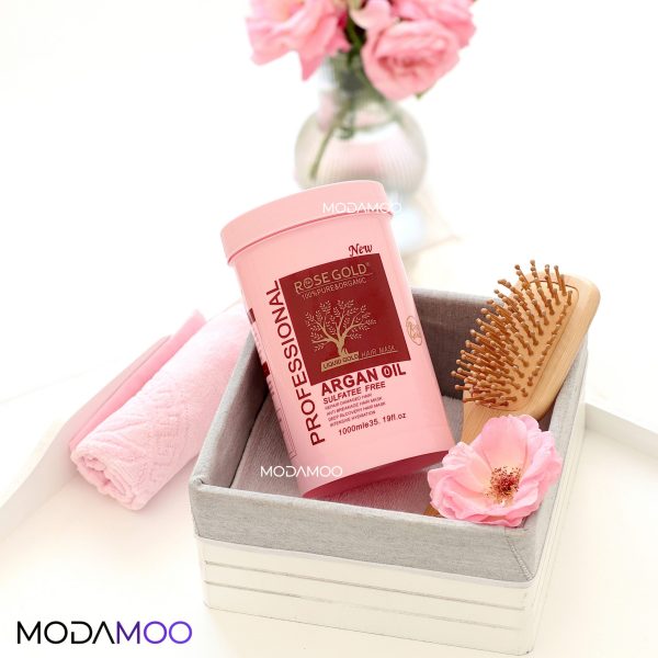 ماسک مو ارگان رزگلد Rose Gold - تصویر 2