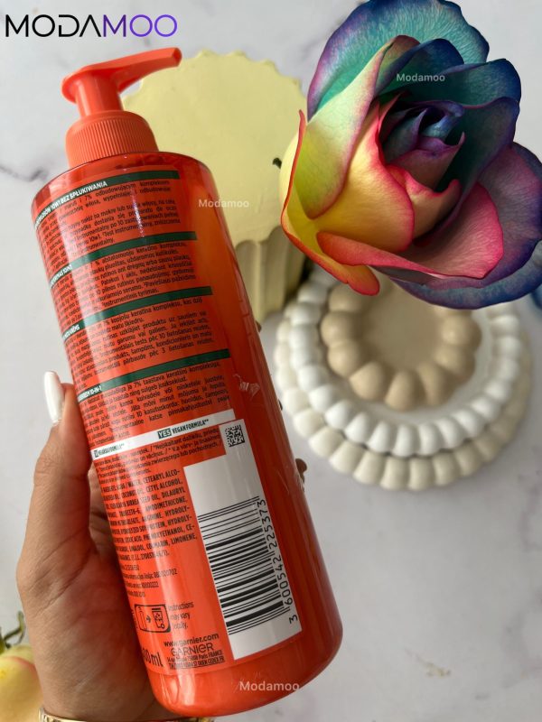 کرم مو ده کاره گارنیر نارنجی مناسب موی آسیب دیده GARNIER Fructis Goodbye Damage - تصویر 3