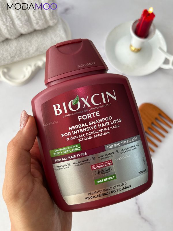 شامپو ضد ریزش فورت بیوکسین قرمز - تصویر 2