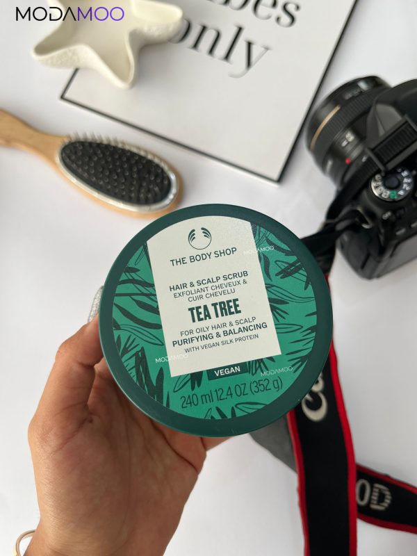 اسکراب کف سر تی تری بادیشاپ اصل انگلیس Tea Tree - تصویر 2