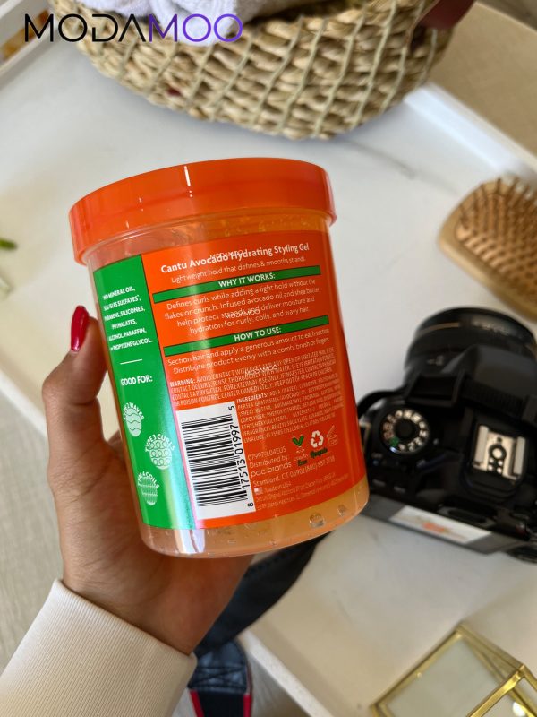 ژل استایل آووکادو کنتو Cantu Avocado Hydrating Styling - تصویر 3