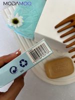 شامپو جامد درمانی برند بار مدل نارگیل و وانیل مناسب موی خشک - تصویر 3