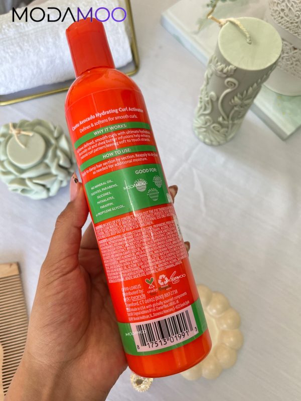 اکتیویتور (فعال کننده فرمو) آووکادوکنتو  Cantu Avocado Curl Activator - تصویر 2