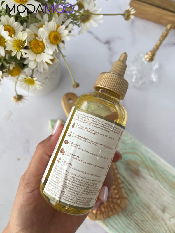 روغن مو درمانی ومراقبتی افریکن پراید (اصل) – African Pride Moisture Miracle 5 Essential Oils - تصویر 3